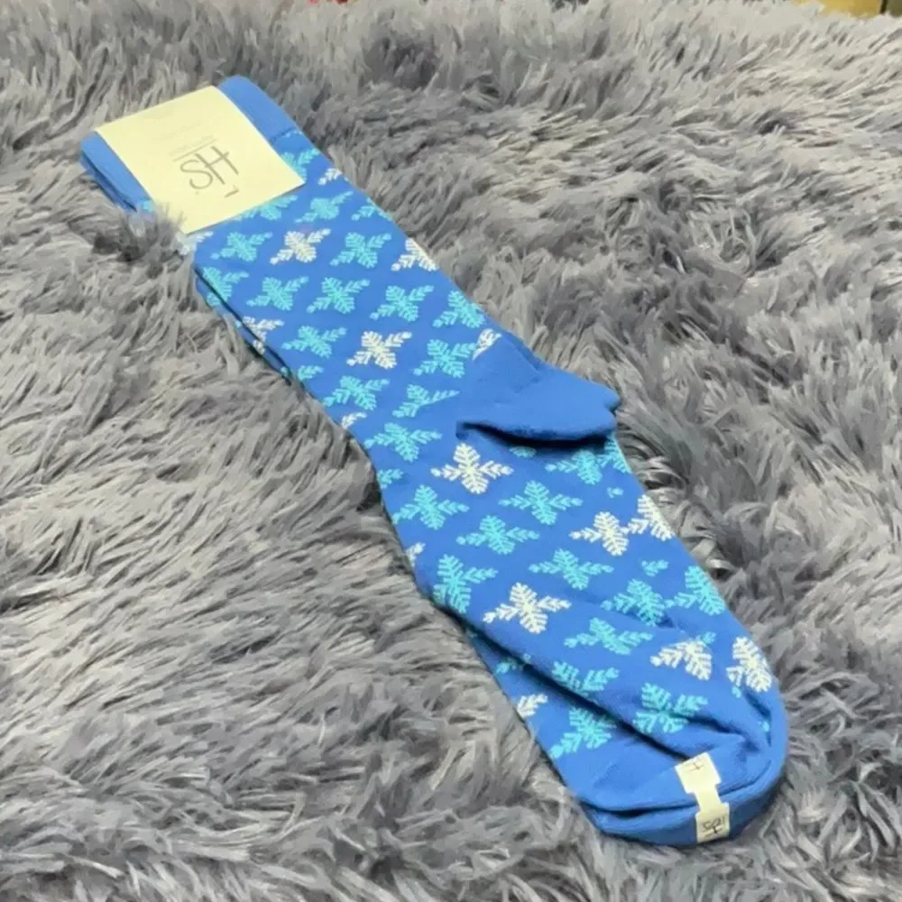 Sock Happy Snowflake Men's Socks - New